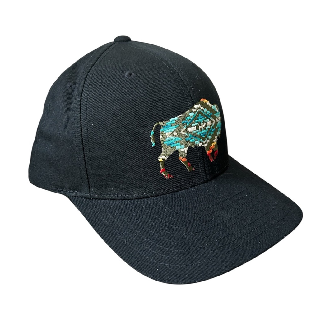 Pendleton Embroidered Buffalo Baseball Hat in like new condition - Picture 3 of 7